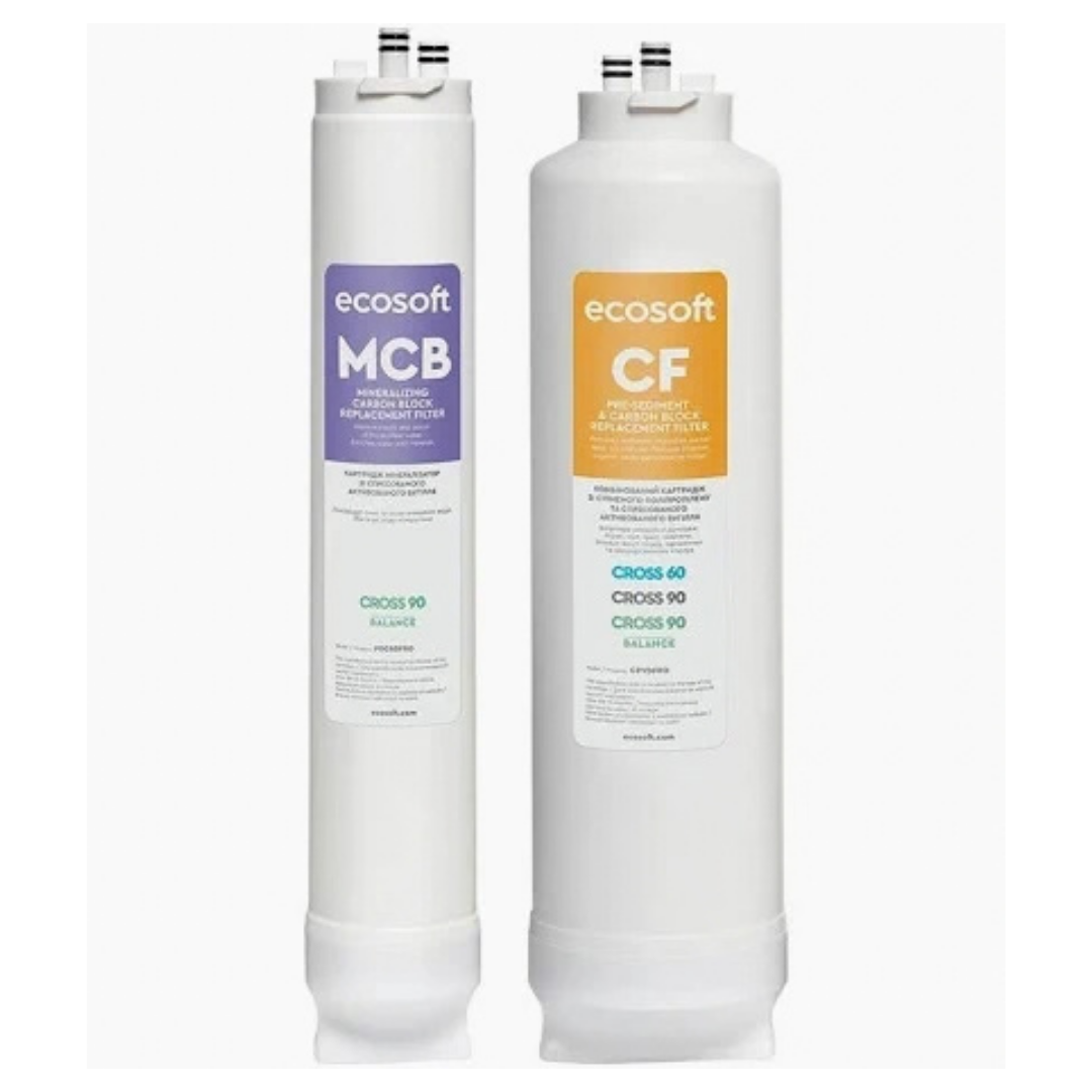 Ecosoft Cross 90 Balance Replacement Filter Set